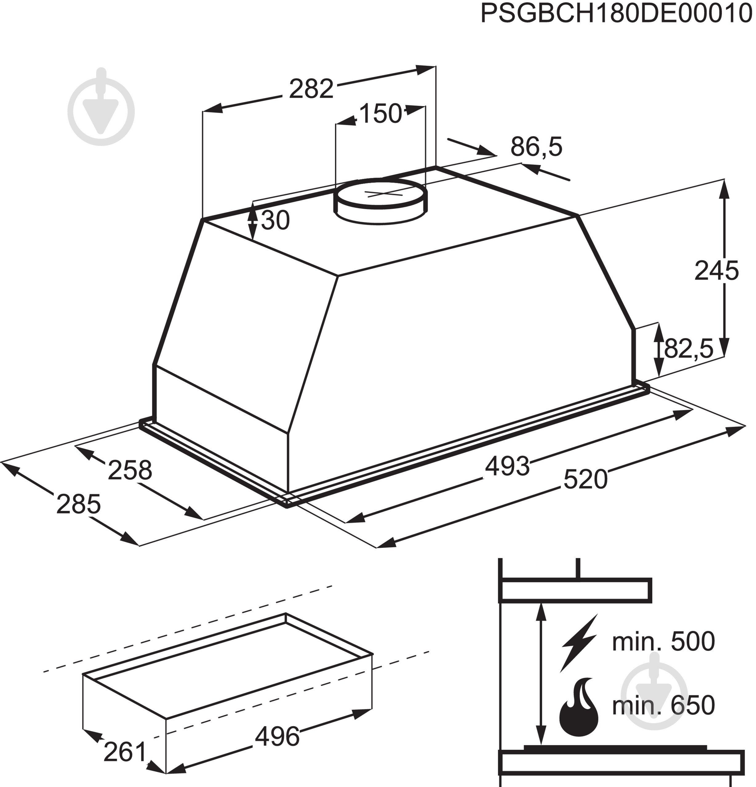Вытяжка Electrolux LFG525S - фото 9
