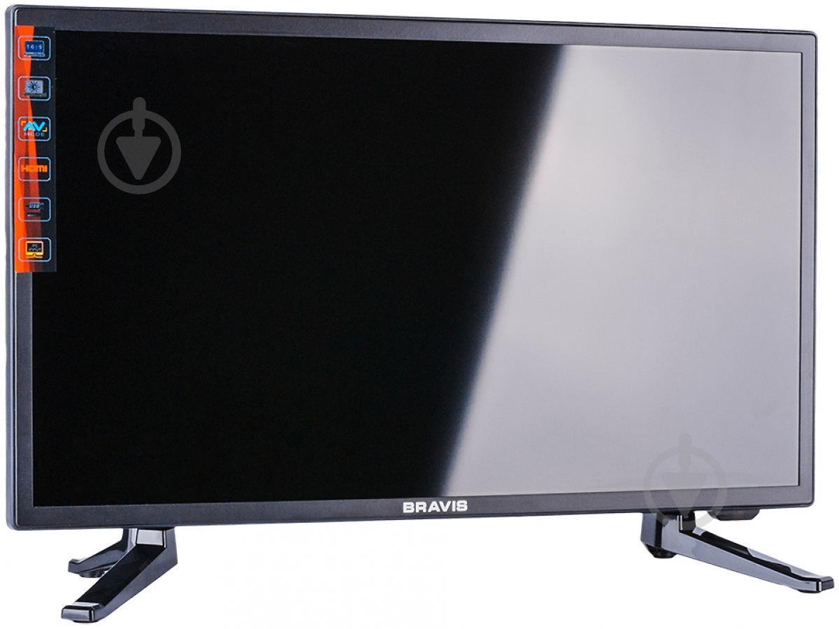 Телевизор Bravis 6198989 BRAVIS LED-2228 black - фото 2