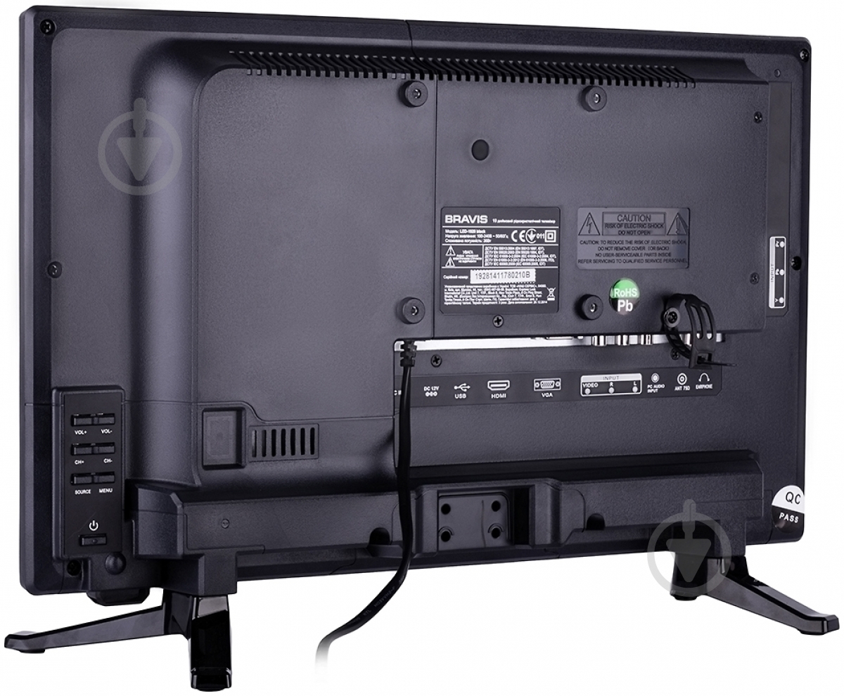 Телевизор Bravis 6198989 BRAVIS LED-2228 black - фото 6