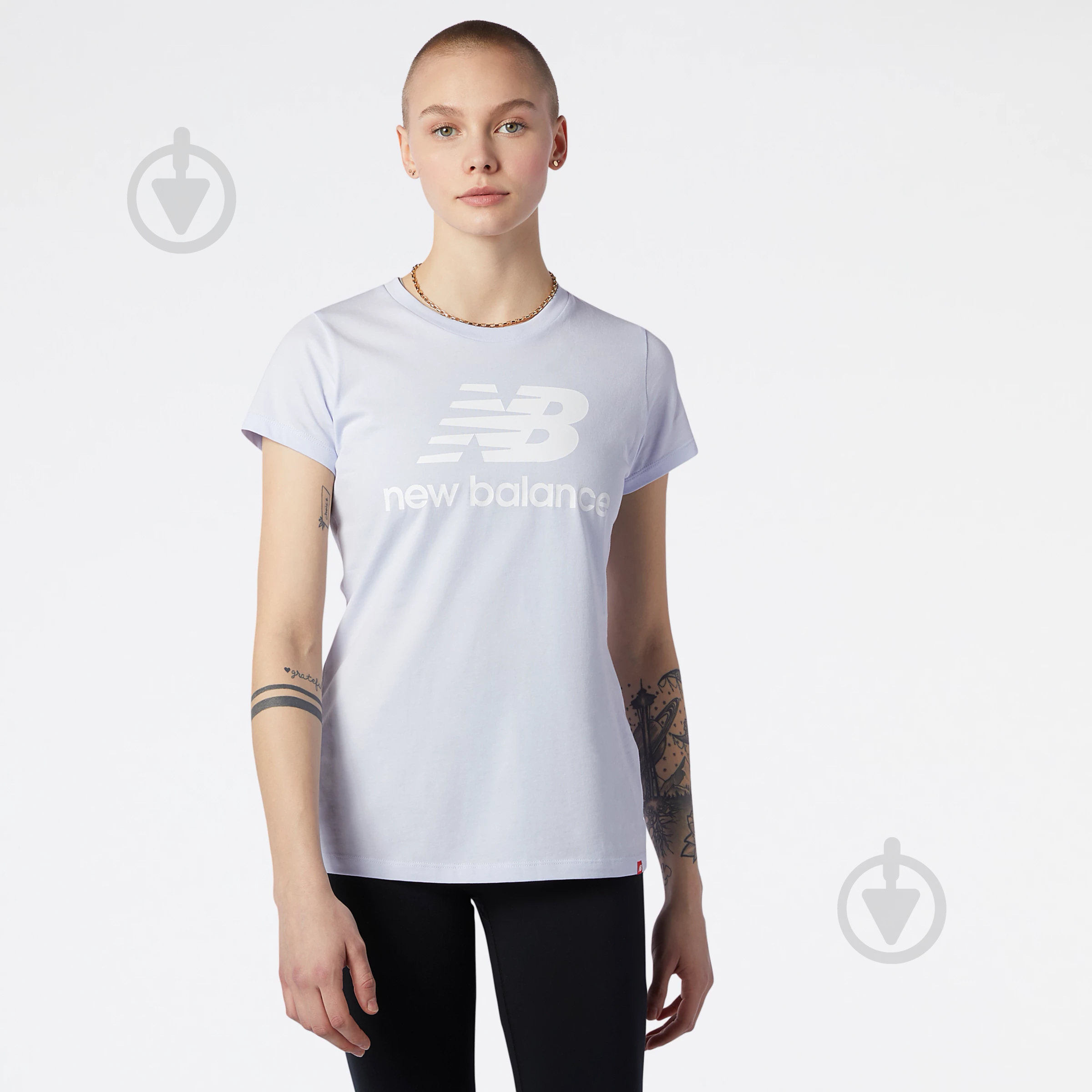 Футболка New Balance WT91546SIY р.XS блакитний - фото 1