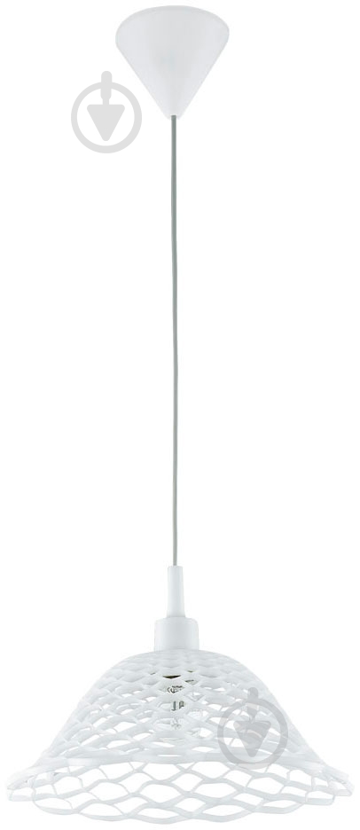 ВІТРИНА! Підвіс Eglo Marzıo 31999 1x60 Вт E27 білий - фото 1