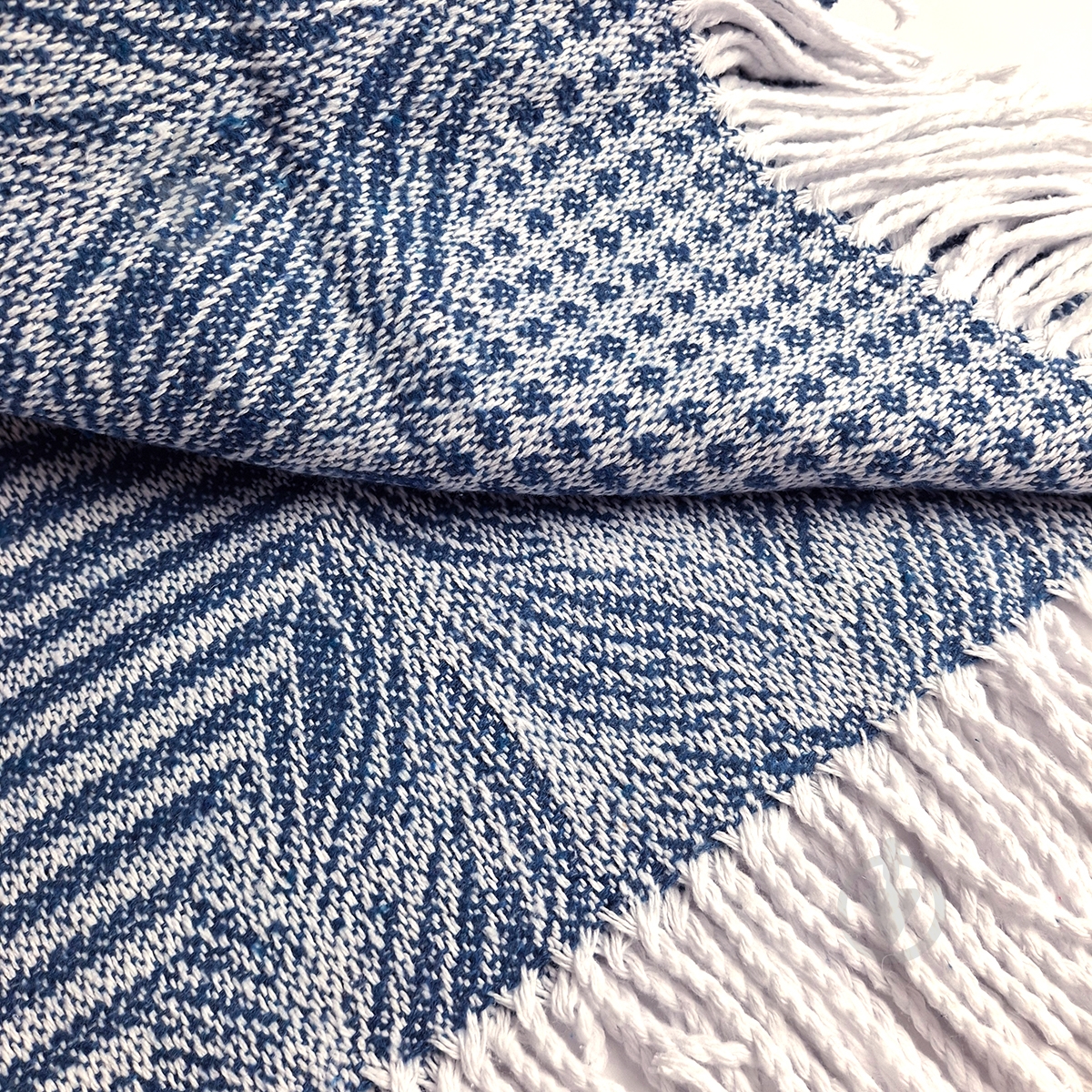 Плед Abstract 140x200 см синий SoundSleep - фото 5