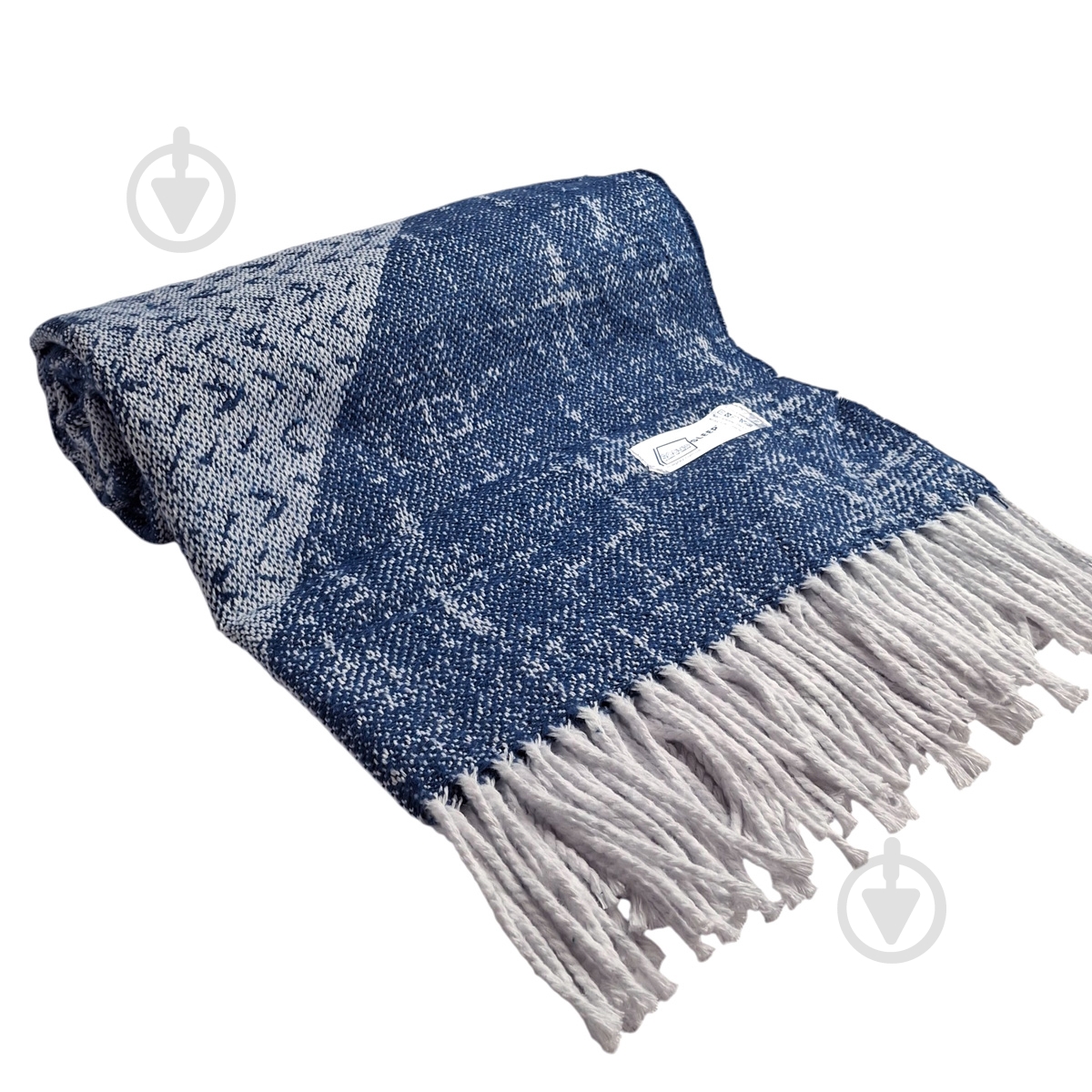 Плед Abstract 140x200 см синий SoundSleep - фото 6