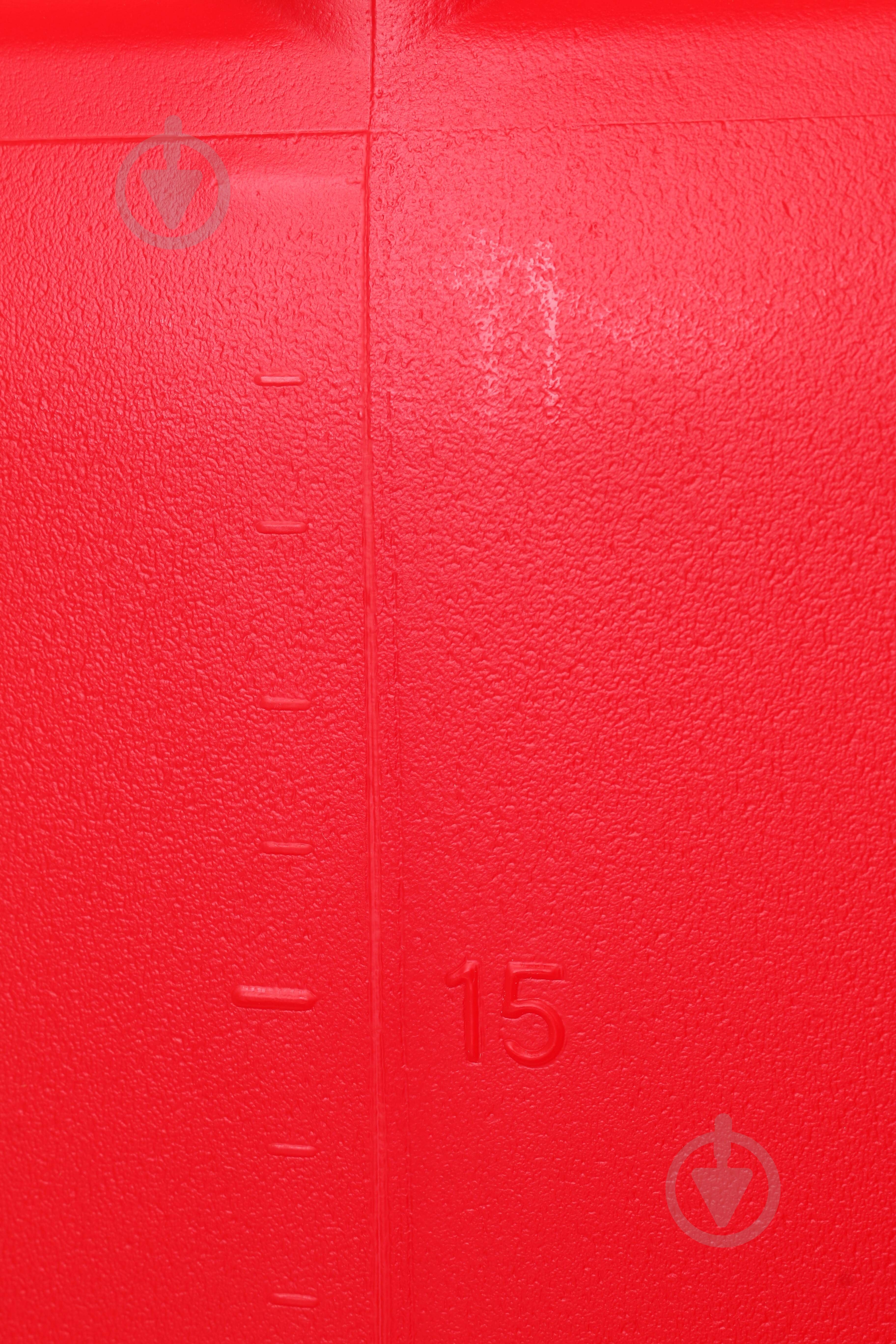 Канистра пластиковая для хранения горюче-смазочных материалов 20 л - фото 6