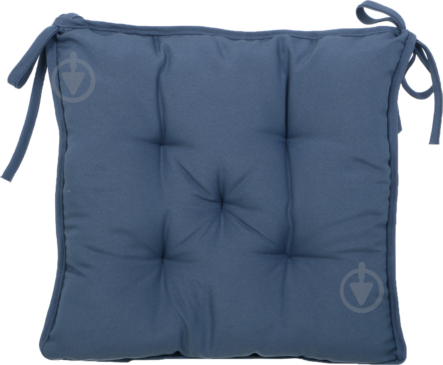 Подушка на стул Sky стеганая midnight 37x37x8 см - фото 2