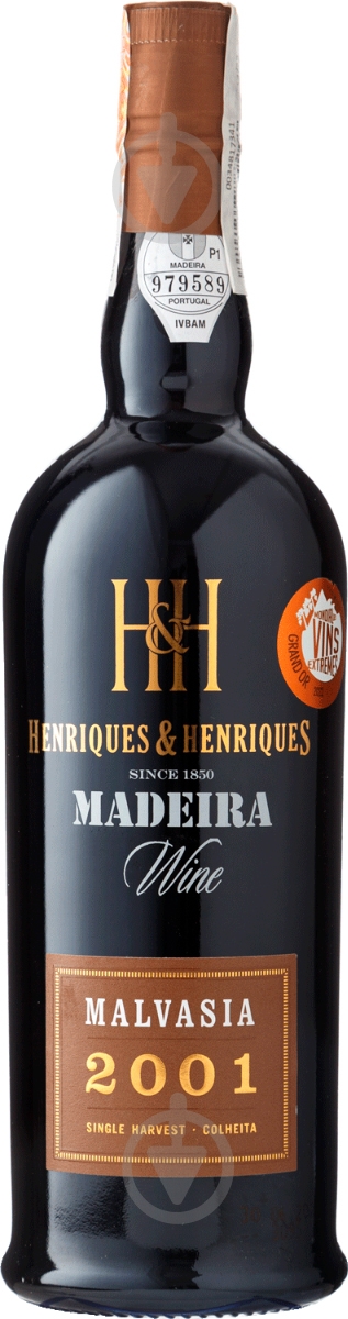 Вино Henriques & Henriques Malvasia 2001 0,75 л - фото 1 Вино Henriques & Henriques Malvasia 2001 0,75 л - фото 1
