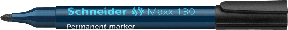 Маркер перманентный Schneider Maxx 130 1-3 мм S113001 черный - фото 1