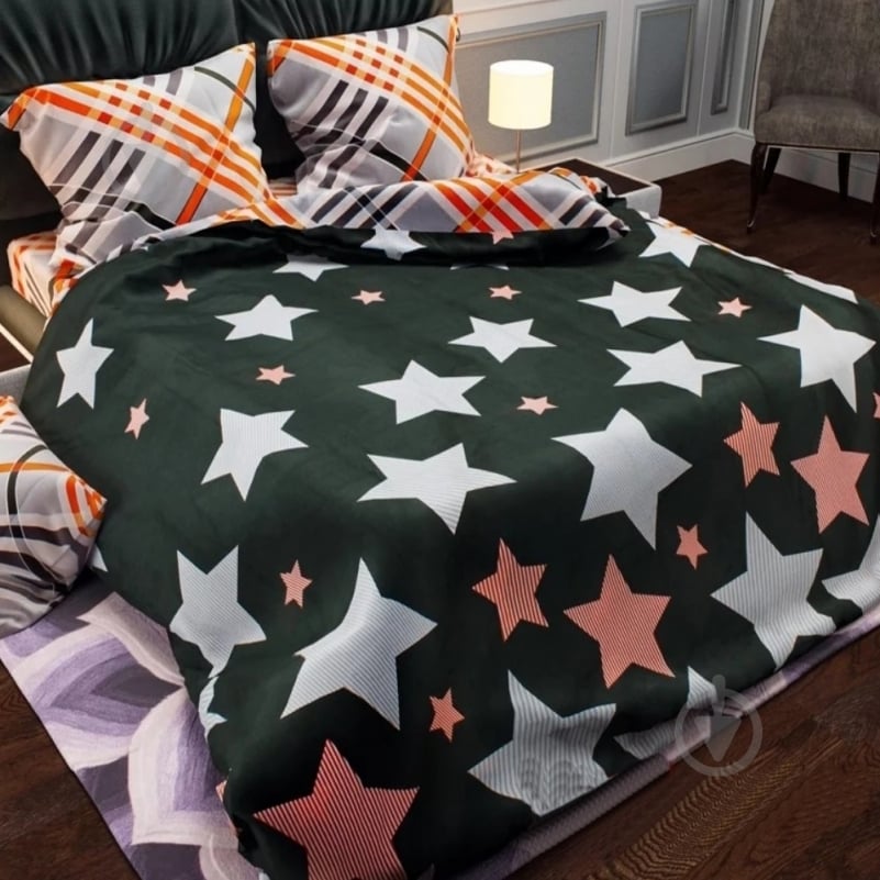 Наволочка бязь 17-0037 David 40x60 см мульті MirSon - фото 1 Наволочка бязь 17-0037 David 40x60 см мульті MirSon - фото 1