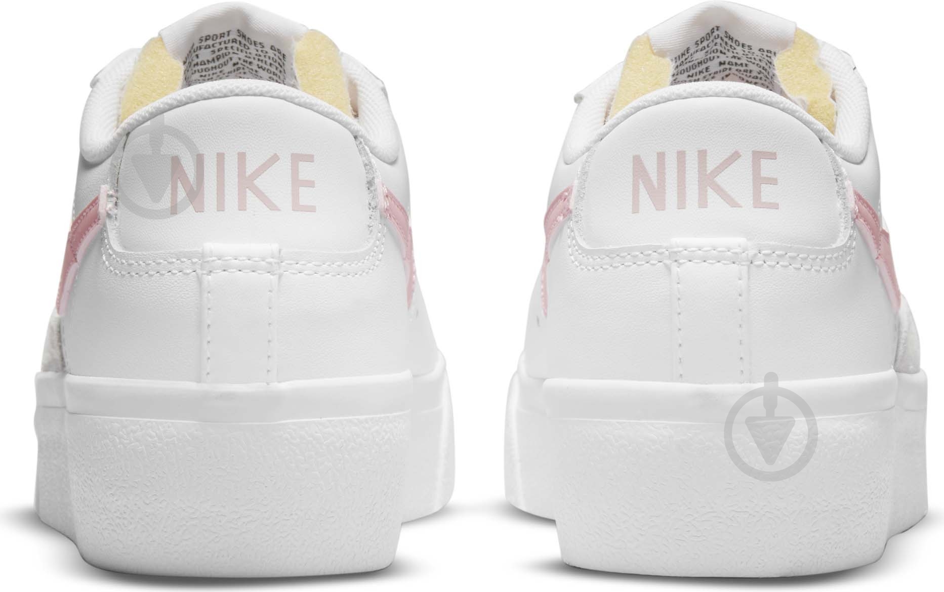 Кроссовки женские демисезонные Nike Blazer Low Platform DJ0292-103 р.40,5 белые - фото 8 Кроссовки женские демисезонные Nike Blazer Low Platform DJ0292-103 р.40,5 белые - фото 8