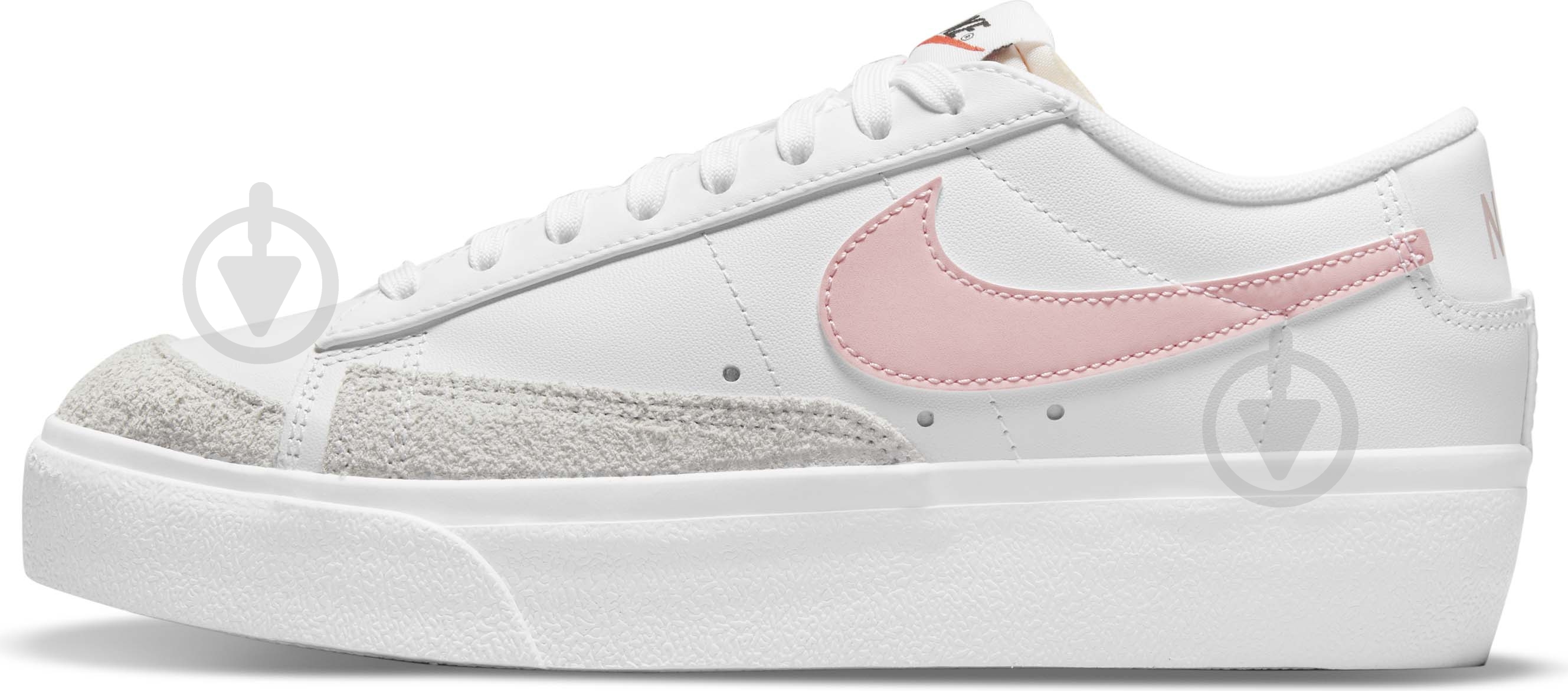 Кроссовки женские демисезонные Nike Blazer Low Platform DJ0292-103 р.40,5 белые - фото 3 Кроссовки женские демисезонные Nike Blazer Low Platform DJ0292-103 р.40,5 белые - фото 3