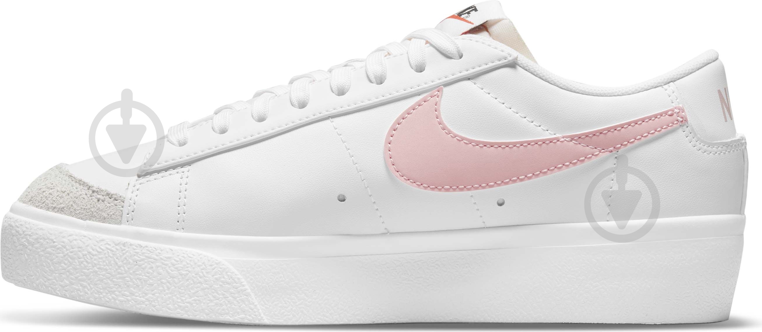 Кроссовки женские демисезонные Nike Blazer Low Platform DJ0292-103 р.40,5 белые - фото 4 Кроссовки женские демисезонные Nike Blazer Low Platform DJ0292-103 р.40,5 белые - фото 4