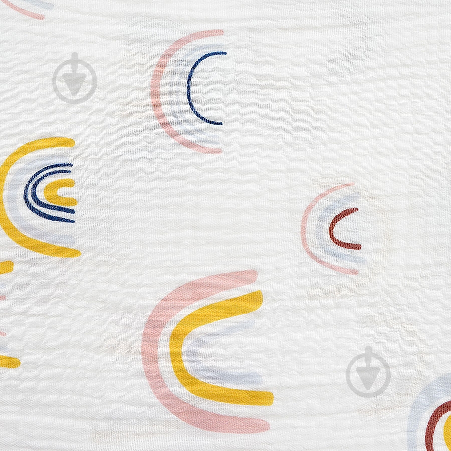 Пеленка Blanka Радуга 70x90 см белый с принтом 14286 - фото 3 Пеленка Blanka Радуга 70x90 см белый с принтом 14286 - фото 3