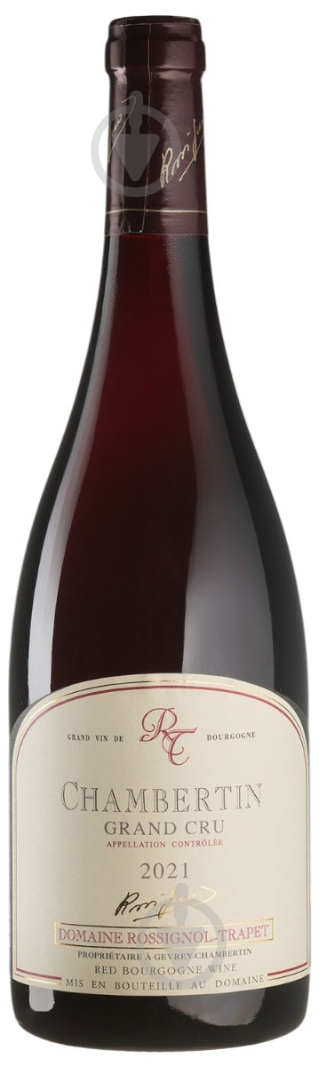 Вино Domaine Rossignol Trapet Chambertin Grand Cru 2021 0,75 л - фото 1 Вино Domaine Rossignol Trapet Chambertin Grand Cru 2021 0,75 л - фото 1