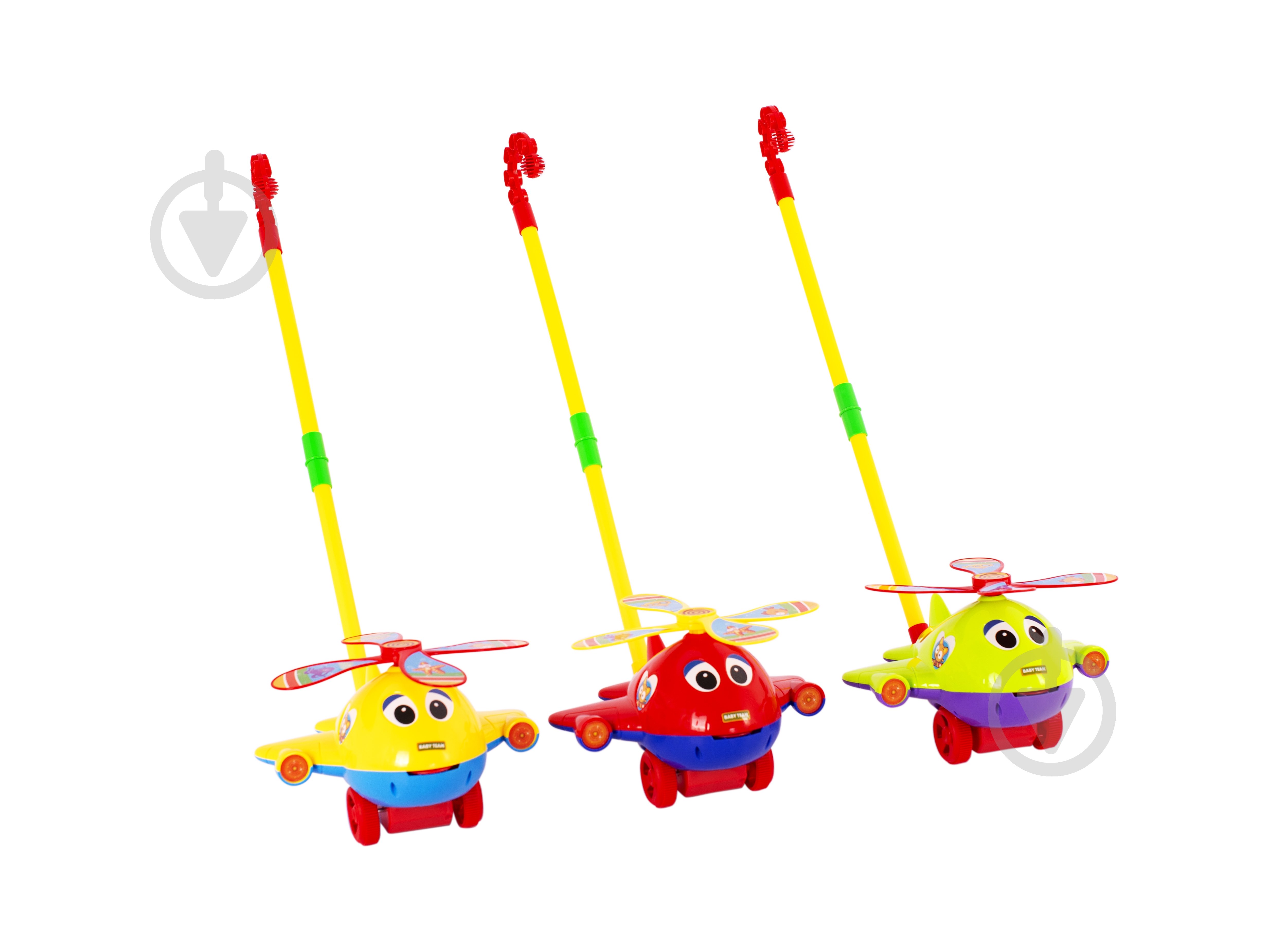Игрушка-каталка Baby Team в ассортименте 8661 - фото 4