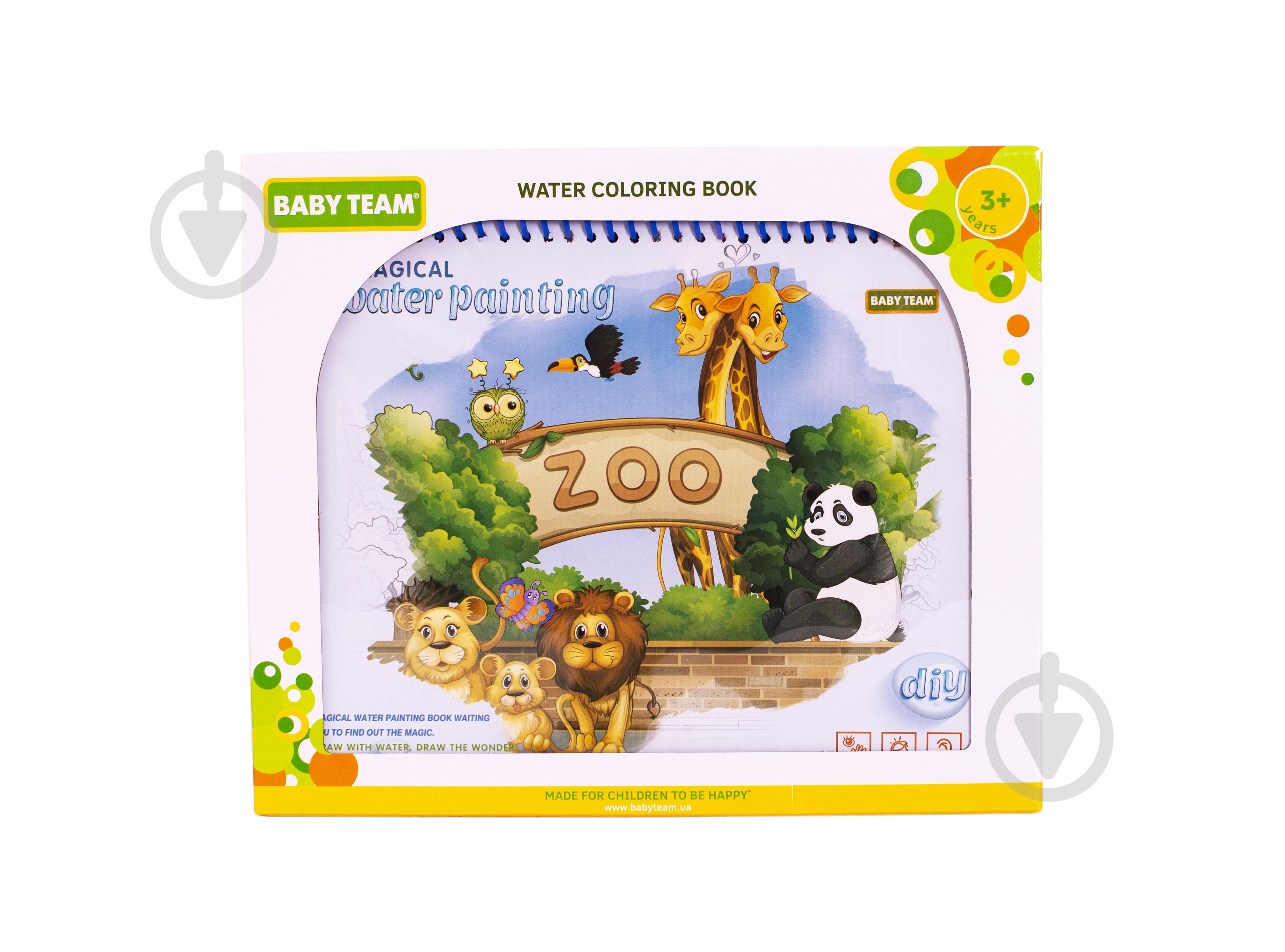 Розмальовка водяна Baby Team в асортименті 9030 - фото 4