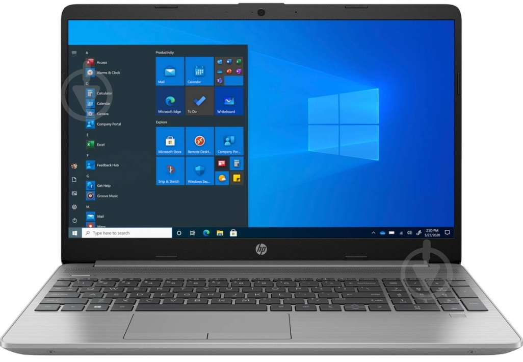 Ноутбук HP 250 G8 15,6 (3C3A8ES) silver - фото 1