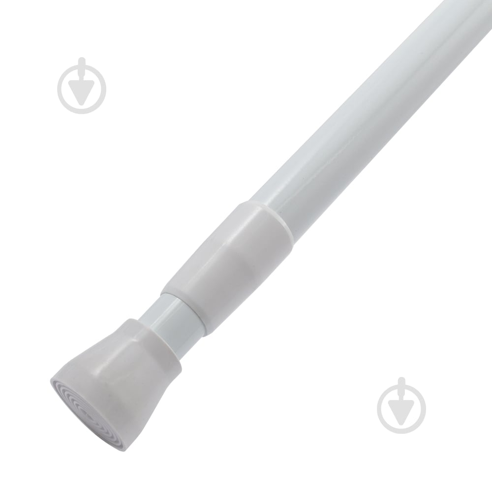 Карниз для ванной Arino 120-220 см d22 мм (61042) - фото 1 Карниз для ванной Arino 120-220 см d22 мм (61042) - фото 1