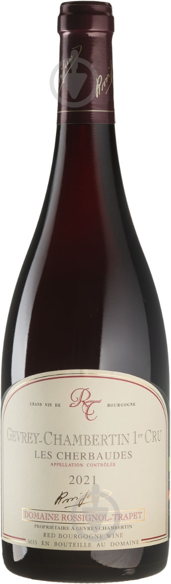 Вино сухе червоне Жевре Шамбертен Прем'єр Крю Лє Шербод 2021 0,75 л - фото 1 Вино сухе червоне Жевре Шамбертен Прем'єр Крю Лє Шербод 2021 0,75 л - фото 1