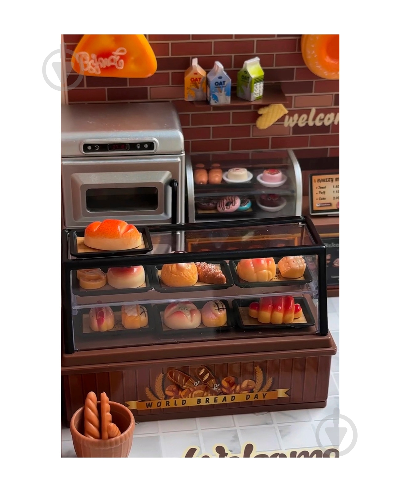 Ігровий набір SHANTOU YISHENG Мінідім пекарня 0417 - фото 7 Ігровий набір SHANTOU YISHENG Мінідім пекарня 0417 - фото 7