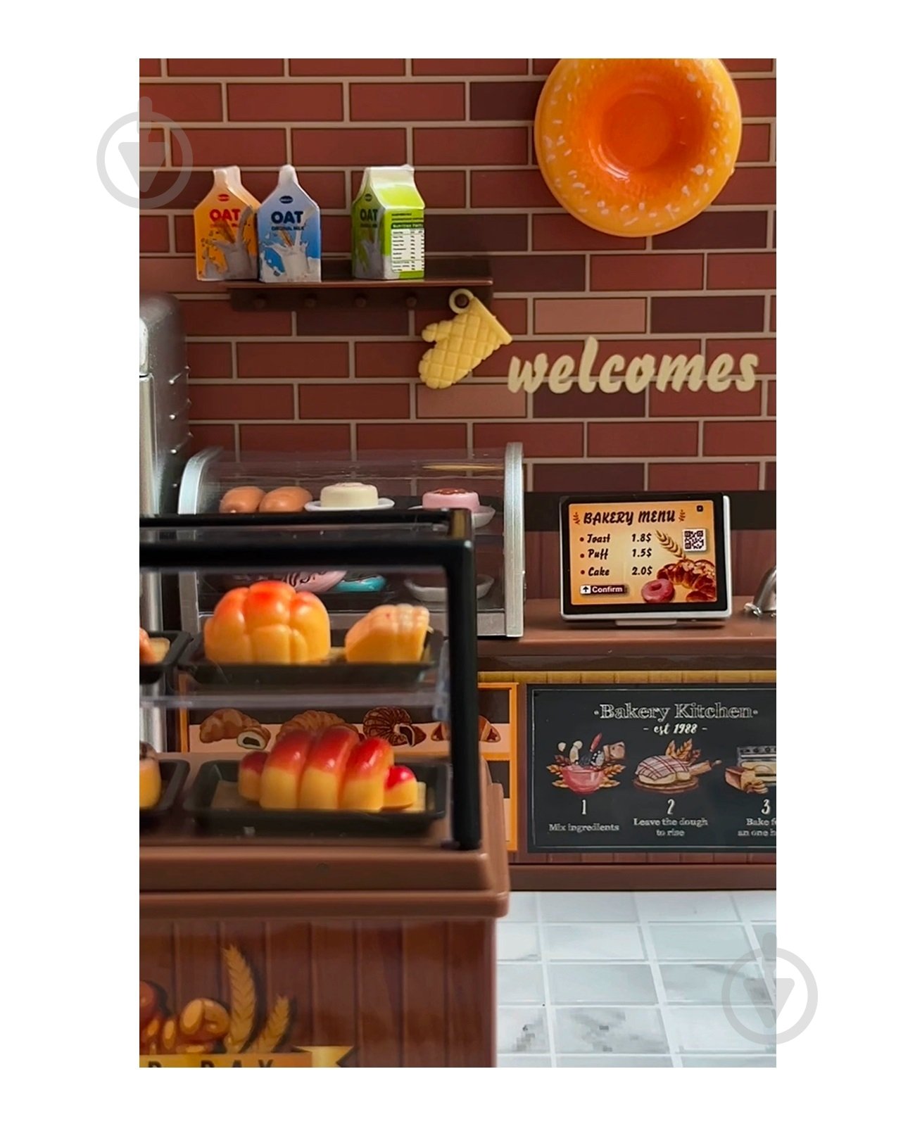 Ігровий набір SHANTOU YISHENG Мінідім пекарня 0417 - фото 6 Ігровий набір SHANTOU YISHENG Мінідім пекарня 0417 - фото 6