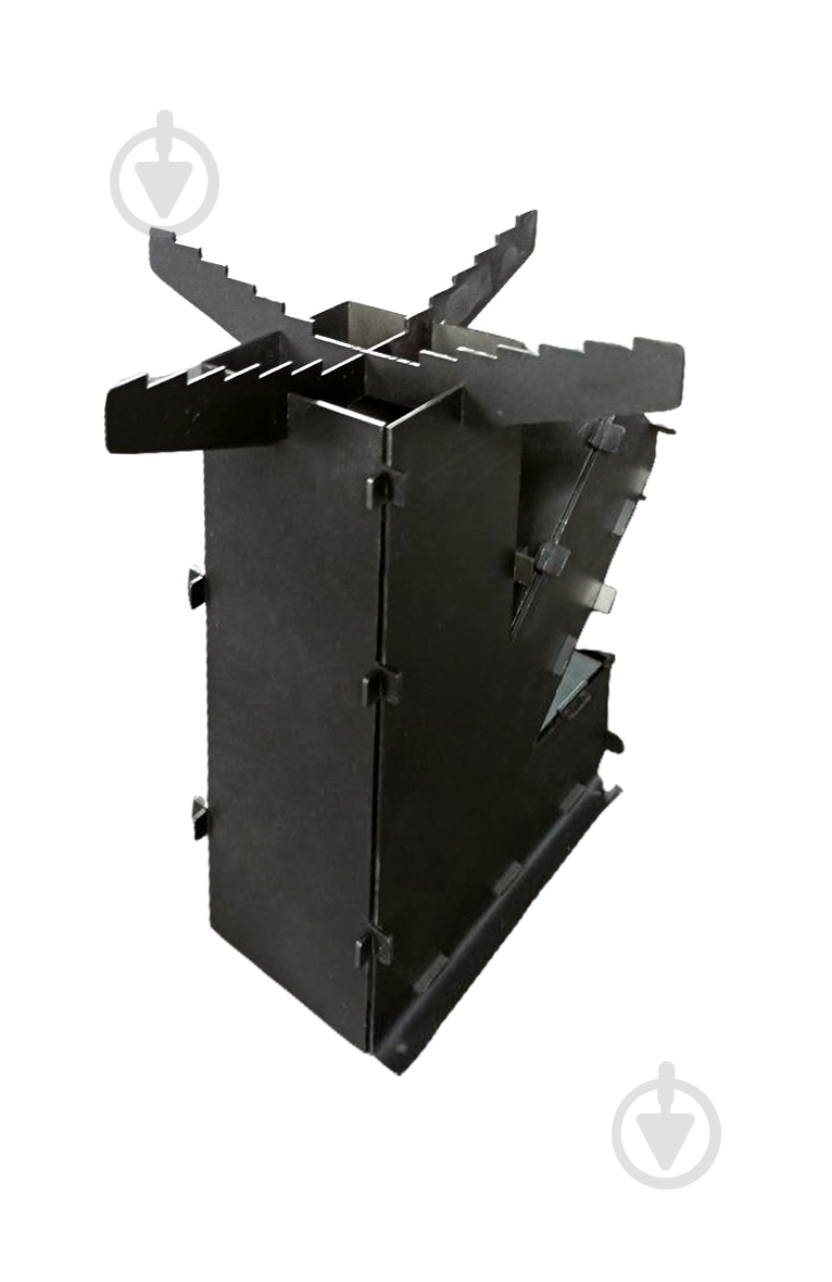 Печь ракетная STEEL CHARACTER щепочница медиум - фото 2 Печь ракетная STEEL CHARACTER щепочница медиум - фото 2