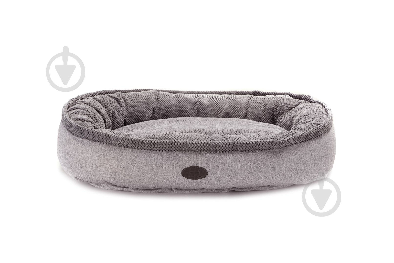 Лежак Harley and Cho Donut L Gray Soft Touch 95х70 см 3102862 - фото 1 Лежак Harley and Cho Donut L Gray Soft Touch 95х70 см 3102862 - фото 1