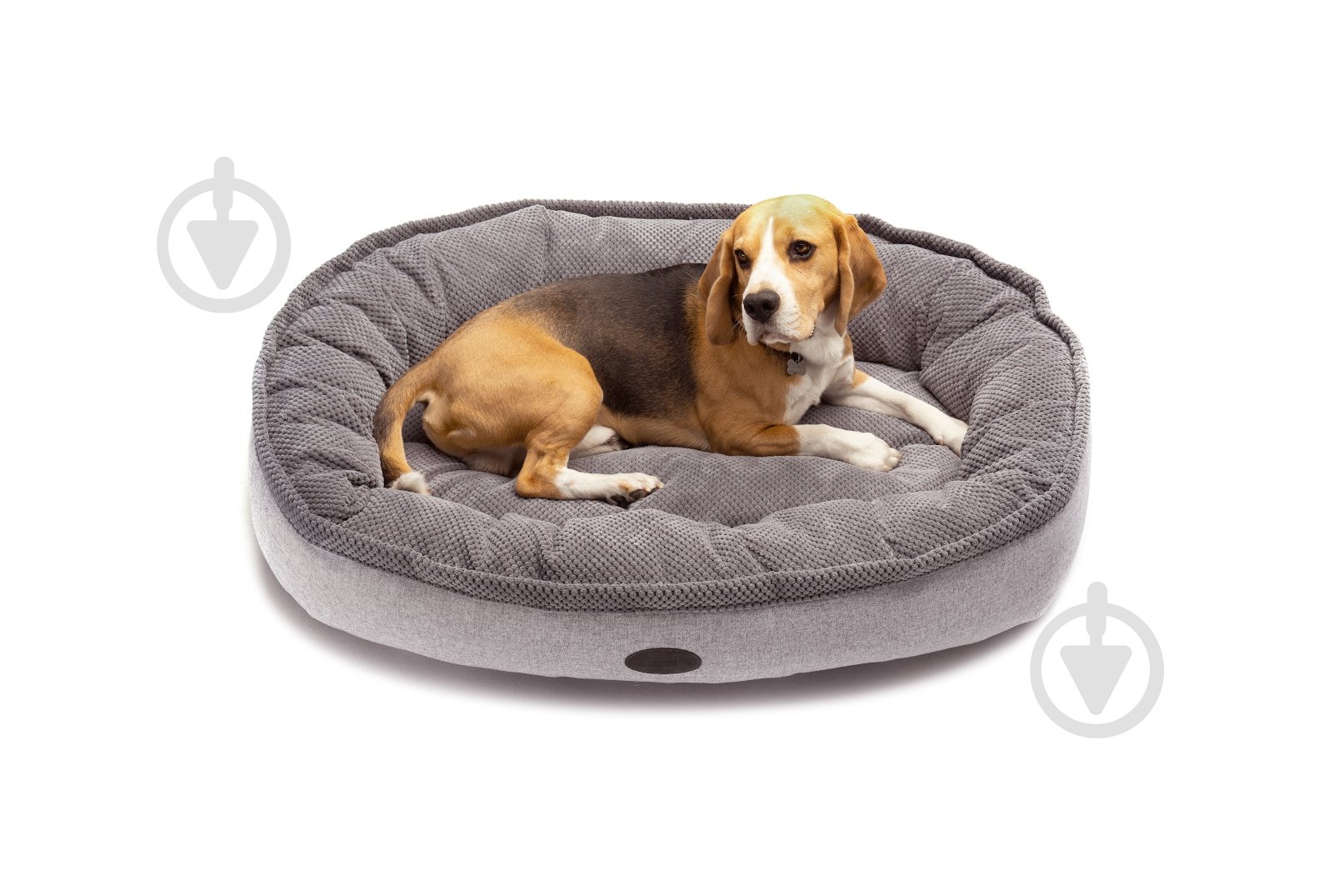 Лежак Harley and Cho Donut L Gray Soft Touch 95х70 см 3102862 - фото 5 Лежак Harley and Cho Donut L Gray Soft Touch 95х70 см 3102862 - фото 5