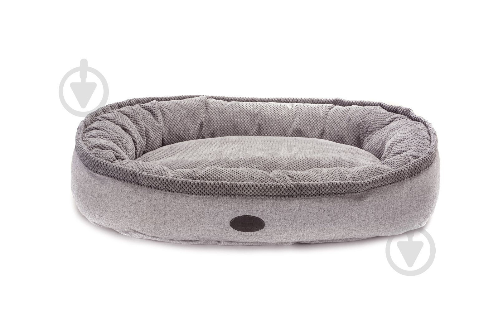 Лежак Harley and Cho Donut L Gray Soft Touch 95х70 см 3102862 - фото 2 Лежак Harley and Cho Donut L Gray Soft Touch 95х70 см 3102862 - фото 2