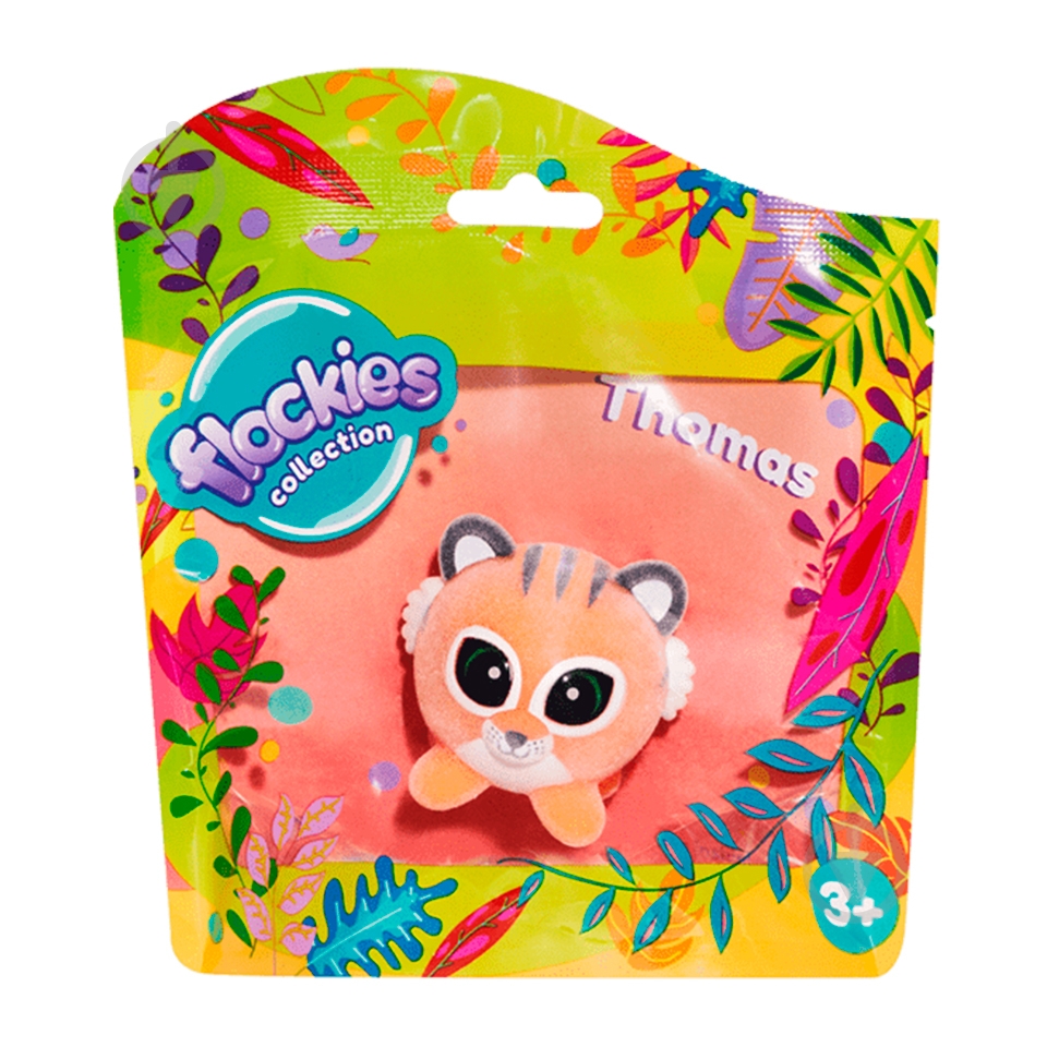 Фігурка колекційна Flockies Тигр Томас FLO0118 - фото 1