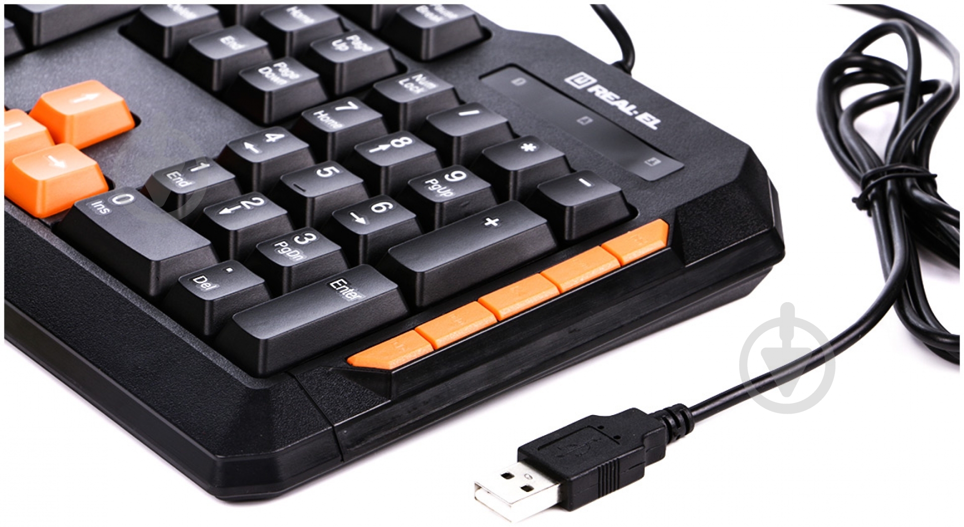 Клавиатура Real-el Gaming 8500 (8500 Gaming, USB, black (REAL-) USB black - фото 3 Клавиатура Real-el Gaming 8500 (8500 Gaming, USB, black (REAL-) USB black - фото 3