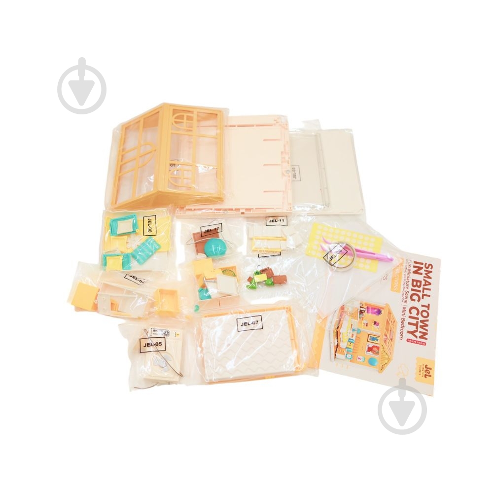 Ігровий набір SHANTOU YISHENG Мінідім спальна кімната 0413 - фото 3 Ігровий набір SHANTOU YISHENG Мінідім спальна кімната 0413 - фото 3