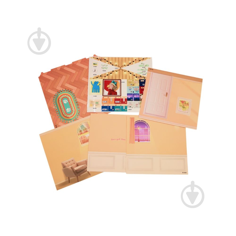 Ігровий набір SHANTOU YISHENG Мінідім спальна кімната 0413 - фото 4 Ігровий набір SHANTOU YISHENG Мінідім спальна кімната 0413 - фото 4