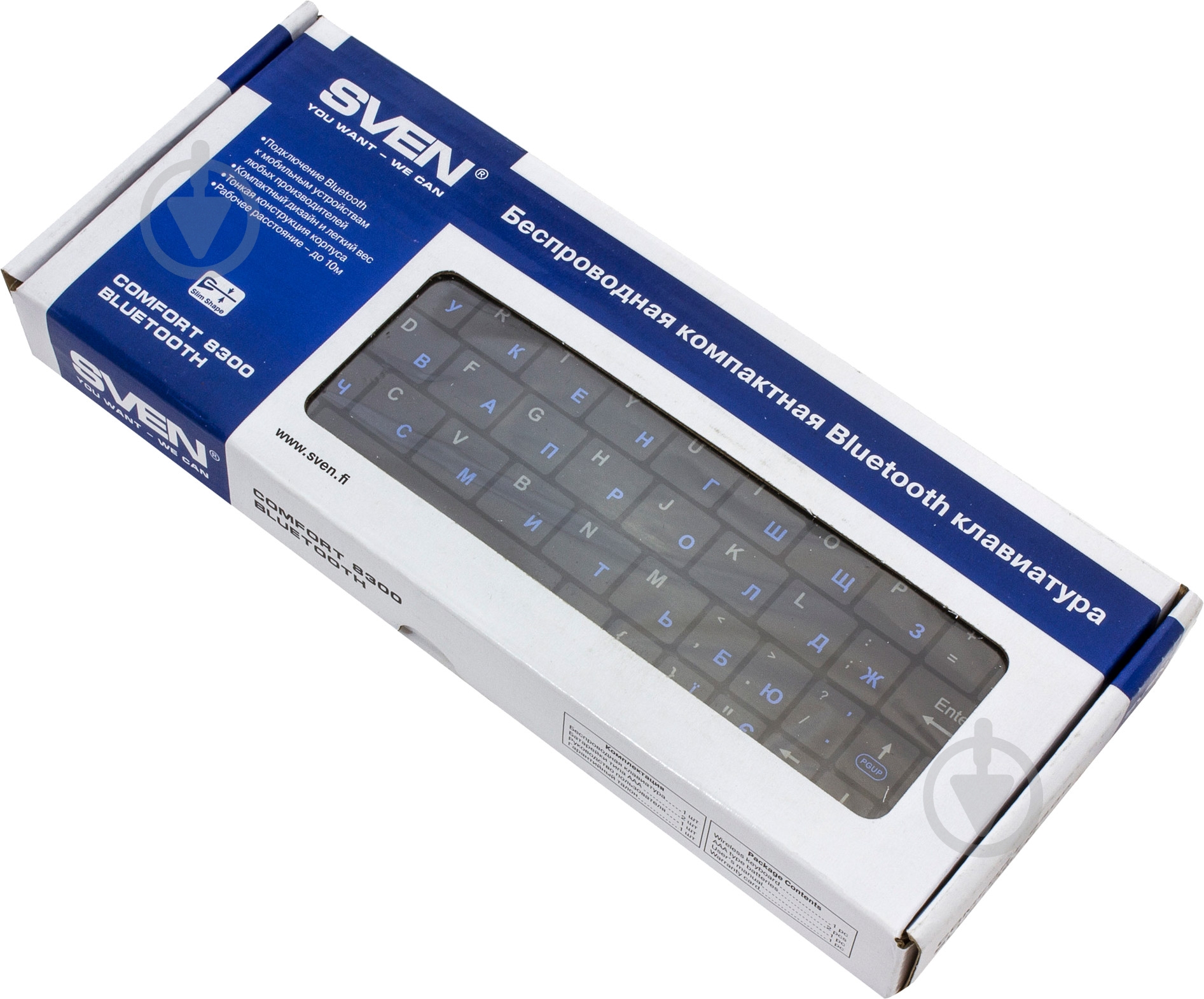 Клавиатура Sven Comfort 8300 Bluetooth black - фото 6