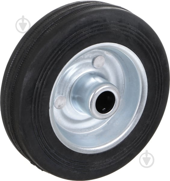 Колесо d100 мм промышленное резиновое чорное 269100 - фото 2