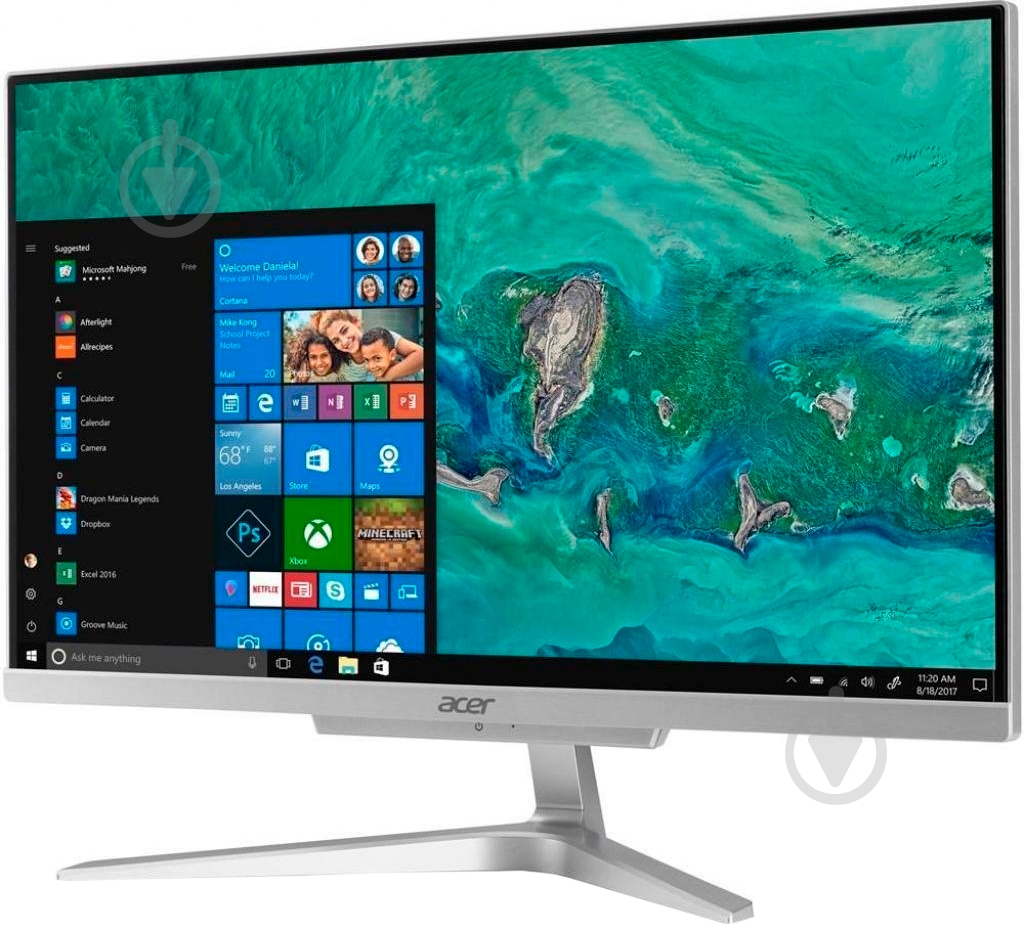 Моноблок Acer Aspire C27-865 27" (DQ.BCPME.002) silver - фото 3 Моноблок Acer Aspire C27-865 27" (DQ.BCPME.002) silver - фото 3