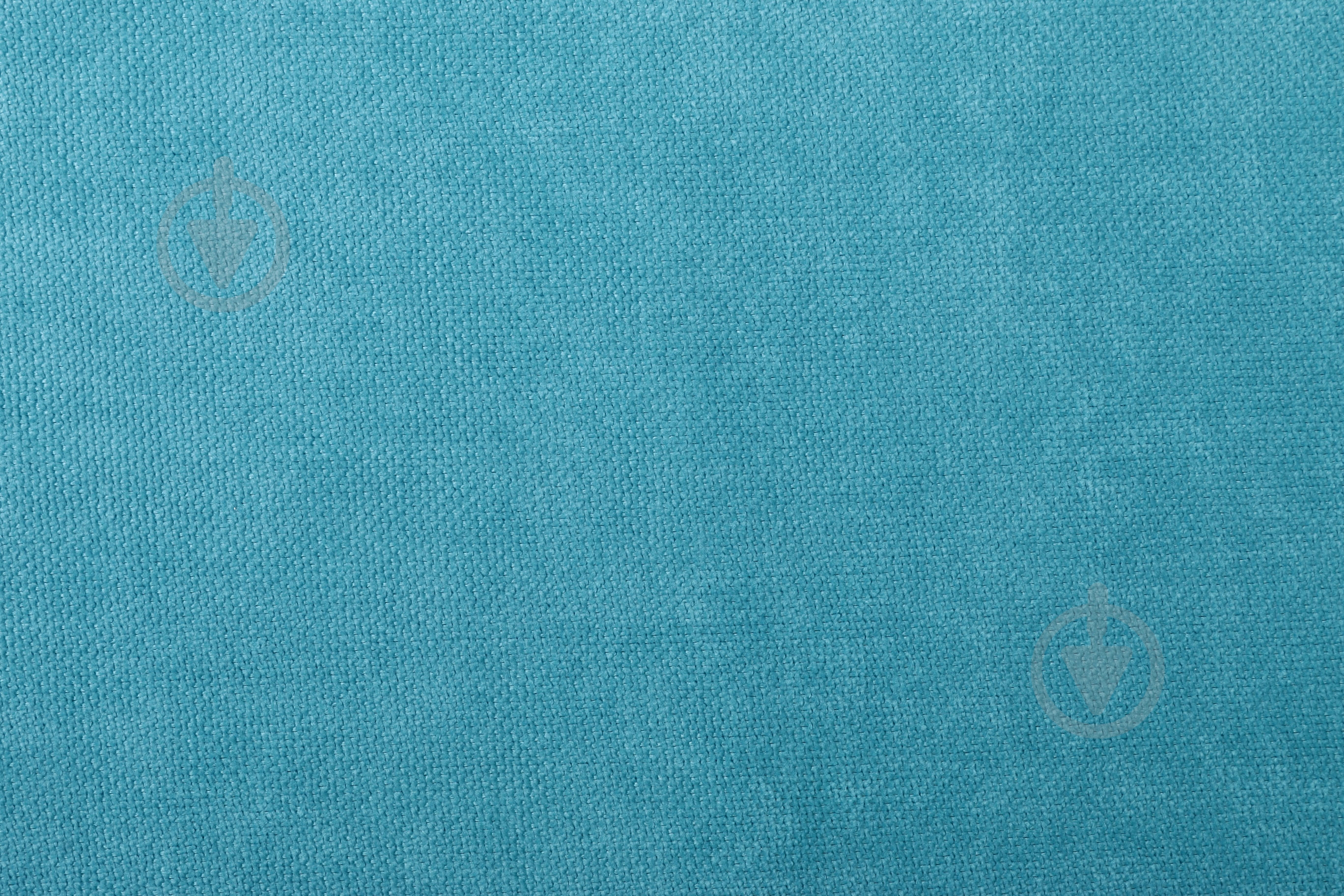 Ткань портьерная Канвас аква - фото 2