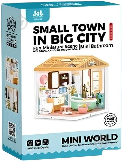 Ігровий набір SHANTOU YISHENG Мінідім ванна кімната 0416 - фото 1 Ігровий набір SHANTOU YISHENG Мінідім ванна кімната 0416 - фото 1