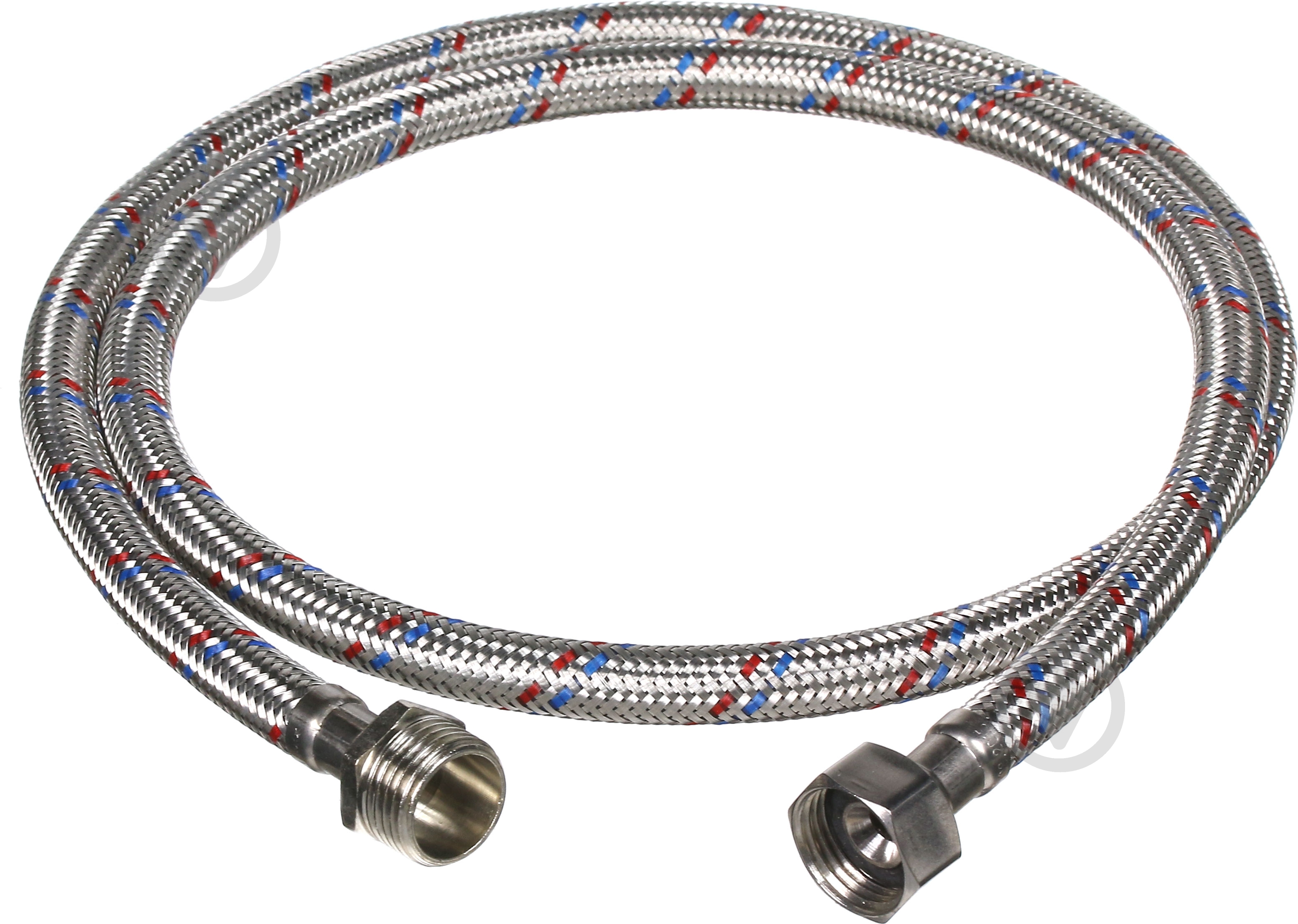 Шланг Valtec для воды 1/2 "120 см г / ш VALTEC Сталь (точеный стальной ниппель) - фото 2