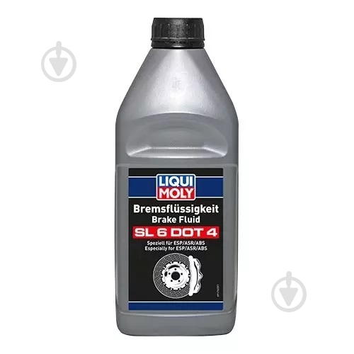 Тормозная жидкость Liqui Moly Bremsflussigkeit SL6 DOT-4 1 л (21168) - фото 1