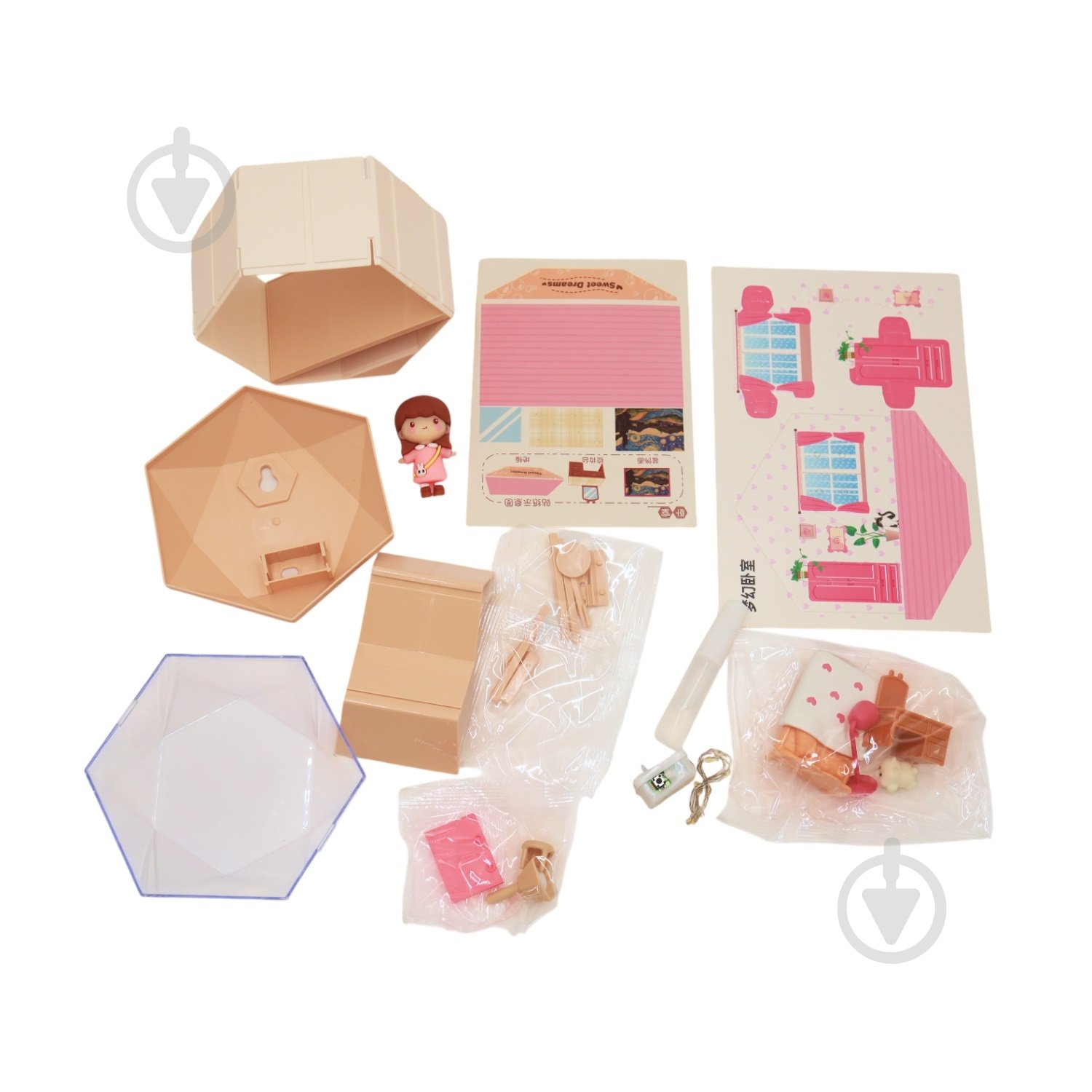 Ігровий набір SHANTOU YISHENG Мінідім кабінет K2873 - фото 5 Ігровий набір SHANTOU YISHENG Мінідім кабінет K2873 - фото 5