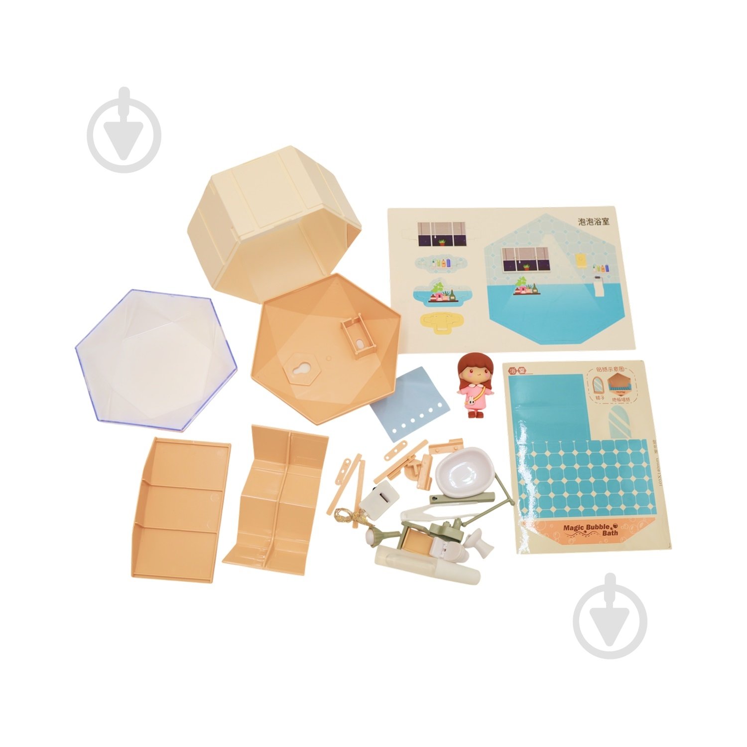 Ігровий набір SHANTOU YISHENG Мінідім кабінет K2873 - фото 9 Ігровий набір SHANTOU YISHENG Мінідім кабінет K2873 - фото 9