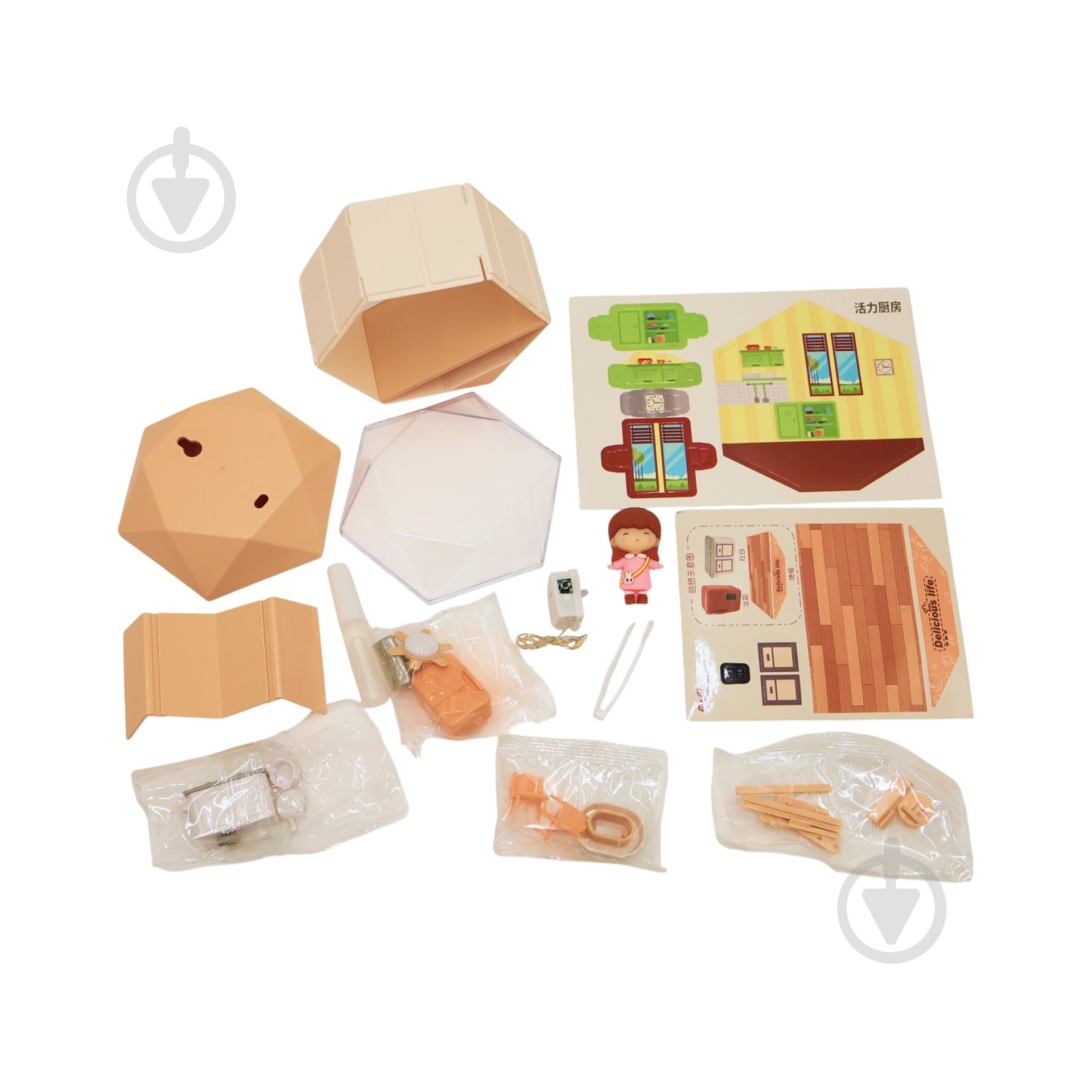 Ігровий набір SHANTOU YISHENG Мінідім кабінет K2873 - фото 6 Ігровий набір SHANTOU YISHENG Мінідім кабінет K2873 - фото 6