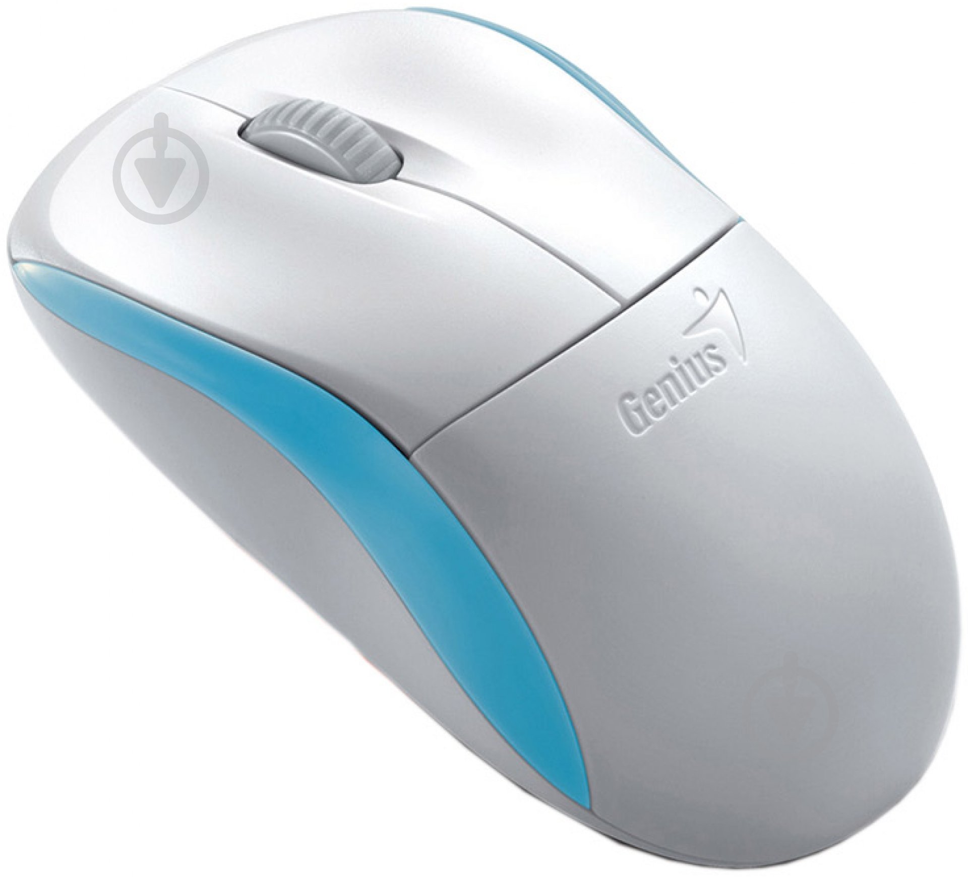 Миша Genius NetScroll 6000 (31030089111) white/blue - фото 2