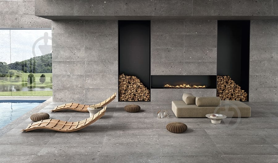 Плитка Emil Ceramica Ego Grigio Scuro 60x120 - фото 2