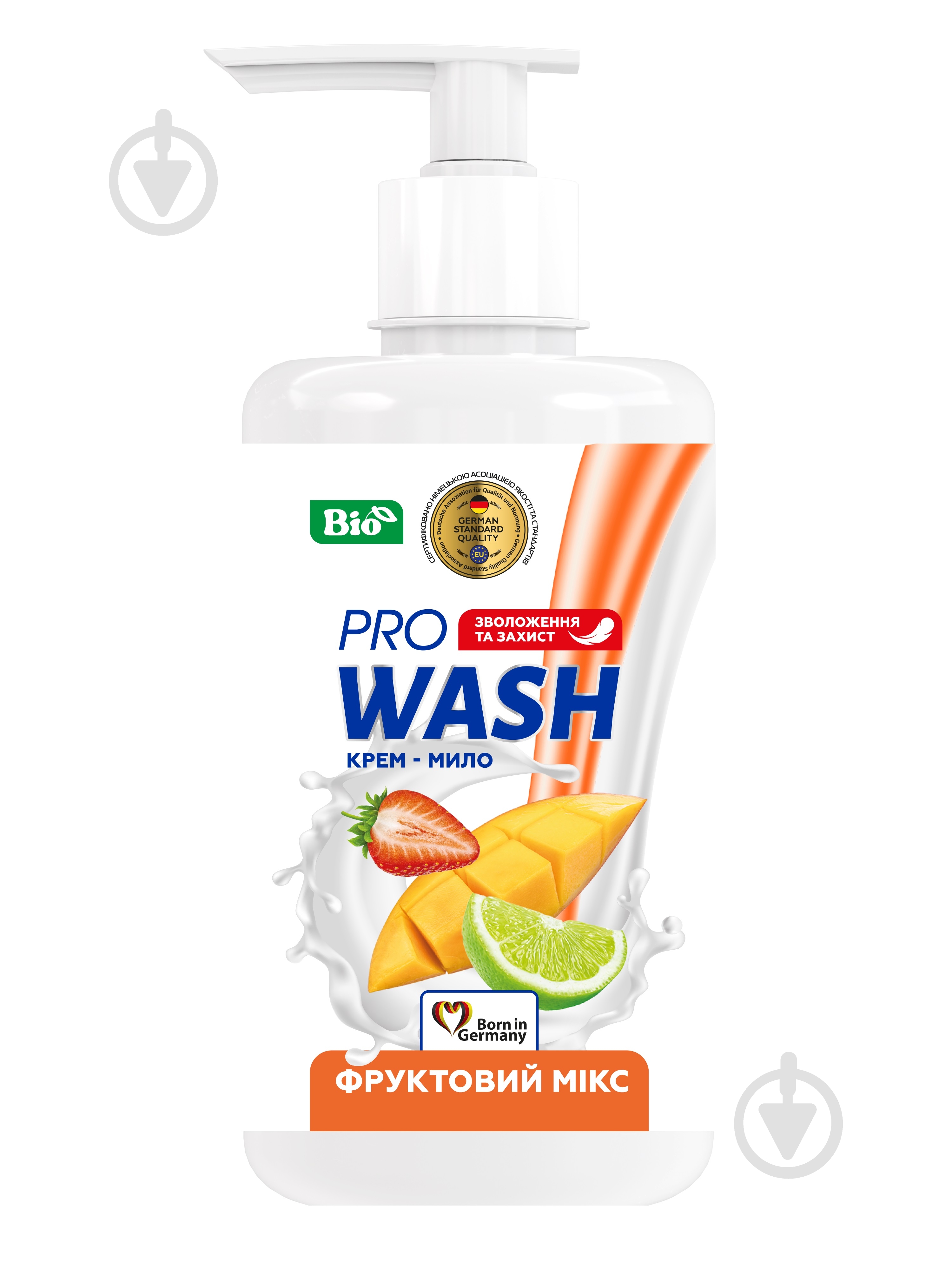 Крем-мыло Pro Wash Фруктовый микс 470 мл - фото 1 Крем-мыло Pro Wash Фруктовый микс 470 мл - фото 1