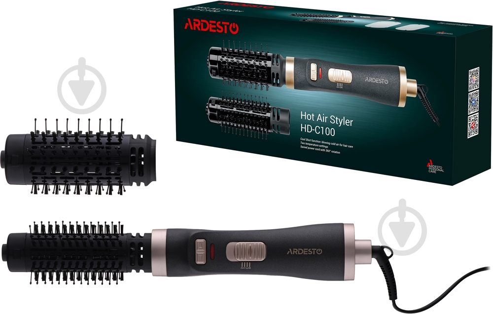 Фен-щітка Ardesto HD-C100 - фото 5 Фен-щітка Ardesto HD-C100 - фото 5