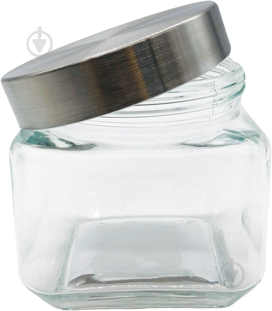 Банка для сипучих UP! (Underprice) Basic 825 мл 11,4x11,4x11 см - фото 1