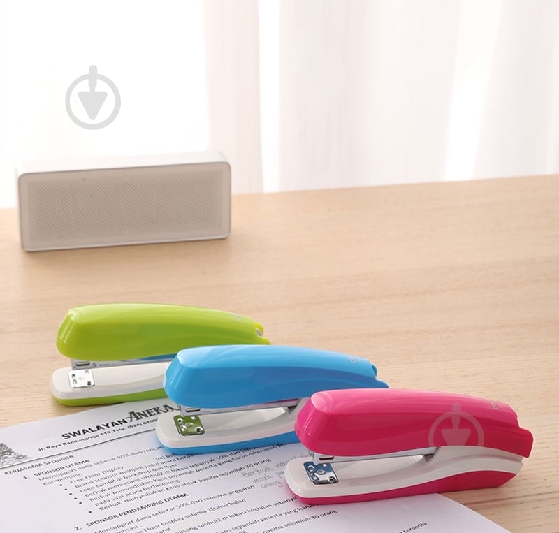 Степлер 0350 микс №24 25ар Rio Deli - фото 5 Степлер 0350 микс №24 25ар Rio Deli - фото 5