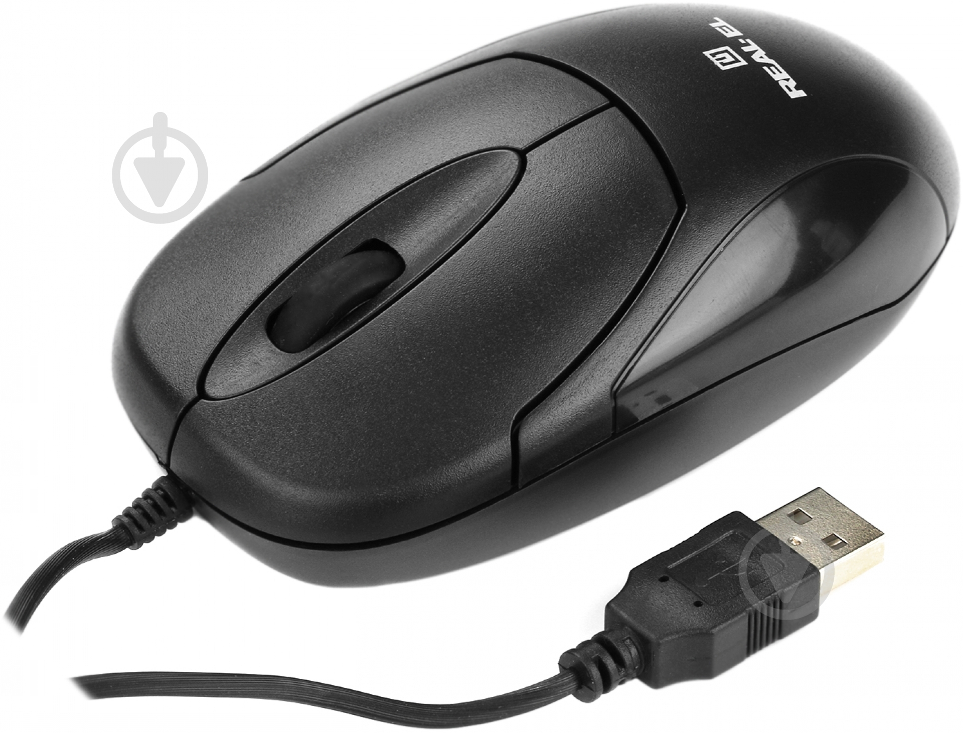 Мышь REAL-EL RM-212 USB black - фото 2 Мышь REAL-EL RM-212 USB black - фото 2