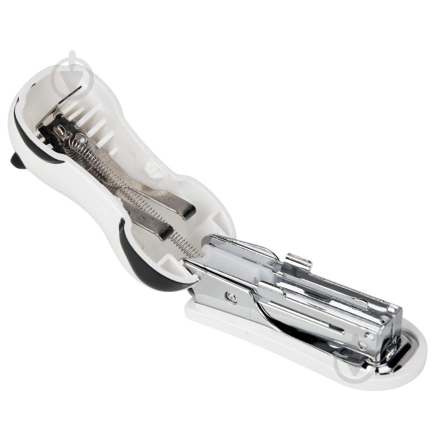 Степлер 0453E №10 Панда со скобами Deli - фото 2